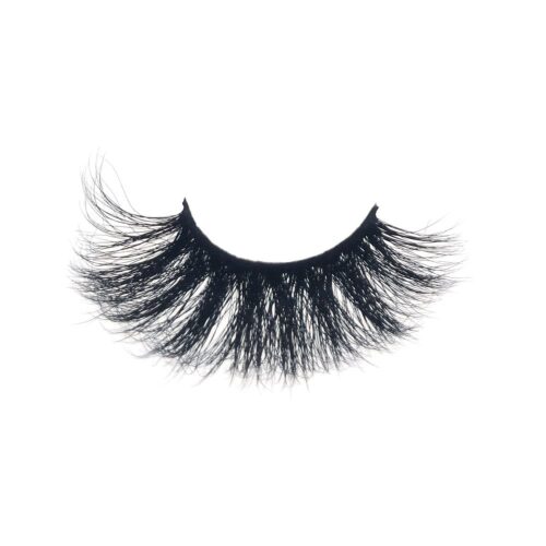 Fluffy Long 25mm 3D Dramatic Mink Eyelashes Thick HandMade Full Strip Lashes 109C