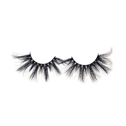 Fluffy Long 25mm 3D Dramatic Mink Eyelashes Thick HandMade Full Strip Lashes 45A