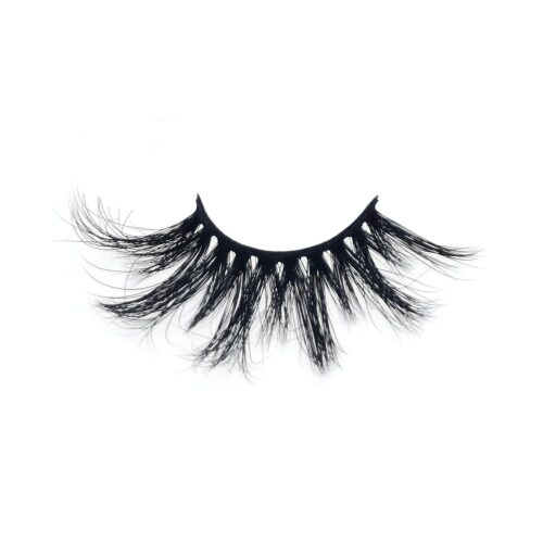 Fluffy Long 25mm 3D Dramatic Mink Eyelashes Thick HandMade Full Strip Lashes 45A