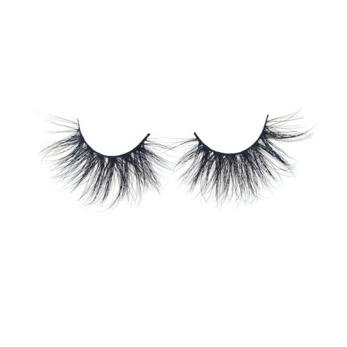 Fluffy Long 25mm 3D Dramatic Mink Eyelashes Thick HandMade Full Strip Lashes 48A