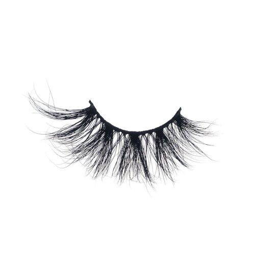 Fluffy Long 25mm 3D Dramatic Mink Eyelashes Thick HandMade Full Strip Lashes 57A